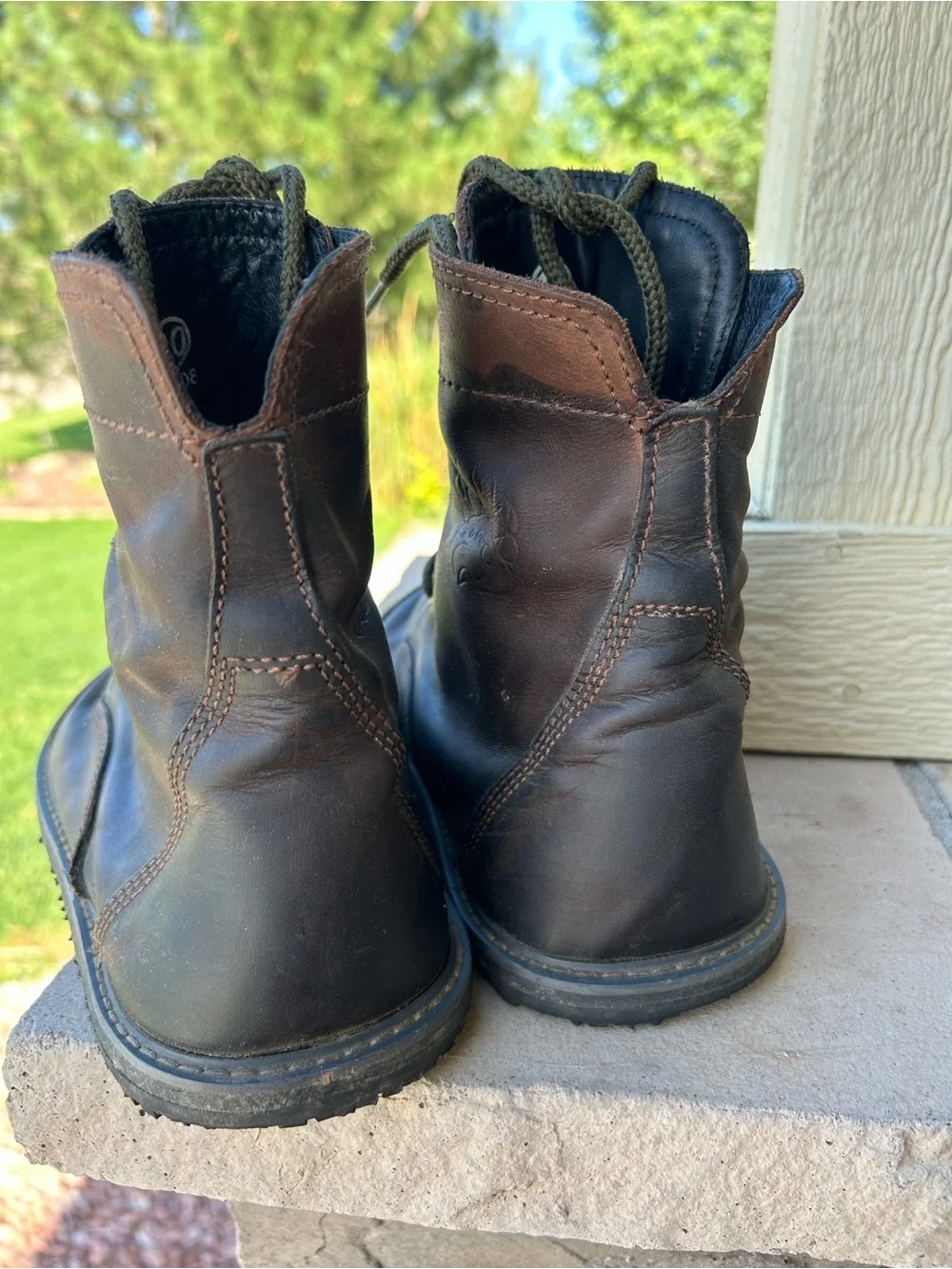 Mens $499 BAREFOOT BRUIN (Made in USA) Leather Zero Drop Minimalist Boot 10